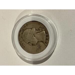 1942-P Washington Quarter – 90% Silver – Circulated Condition – Phil. Mint AG/G